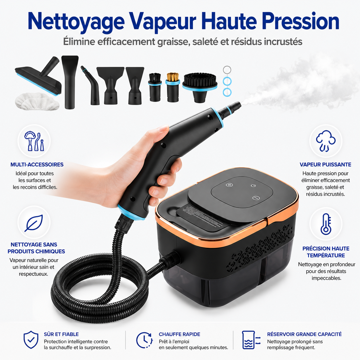 Nettoyeur vapeur canapé