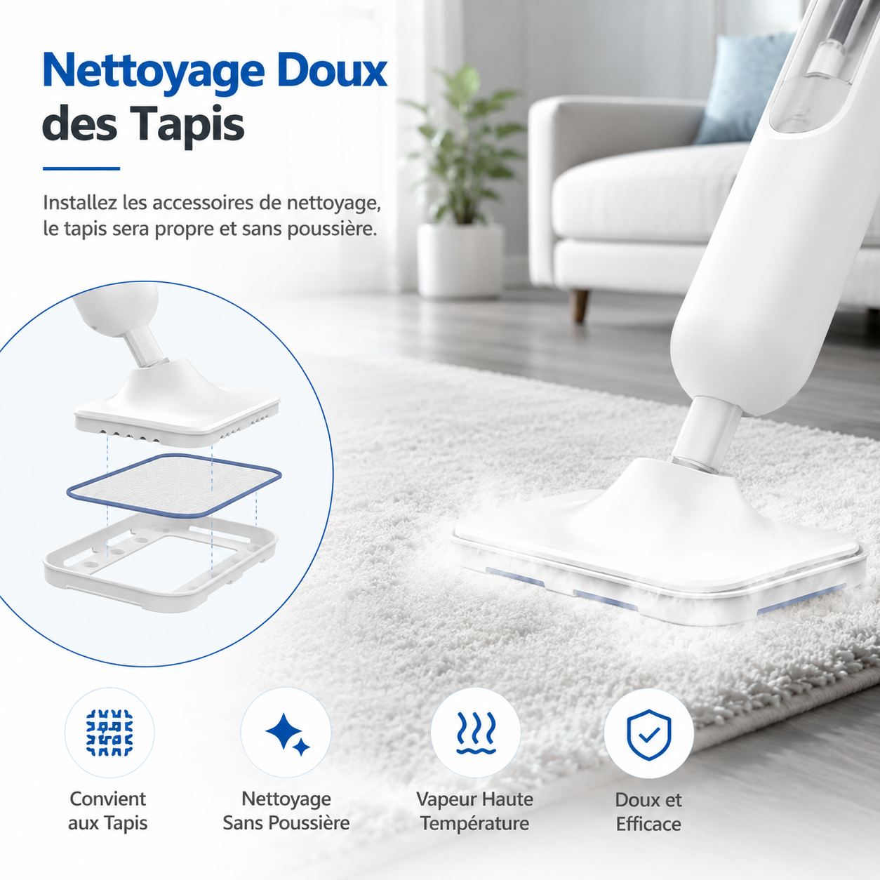 Nettoyeur vapeur sol