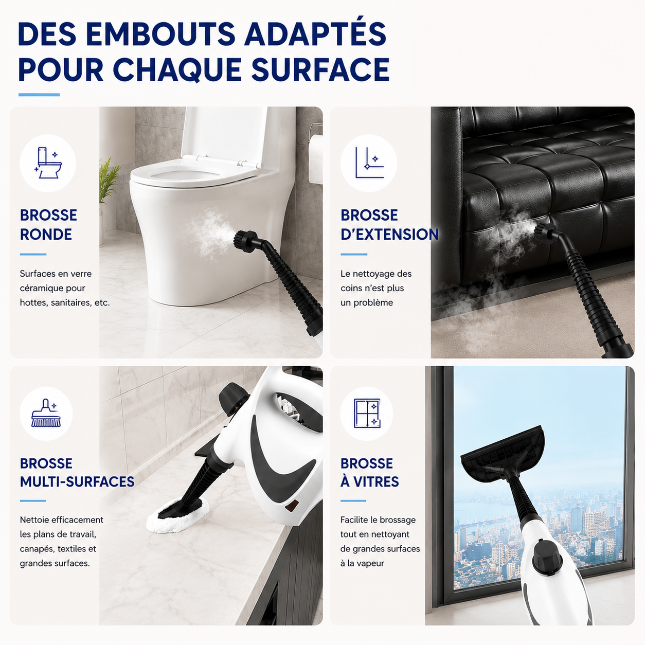 Nettoyeur vapeur main