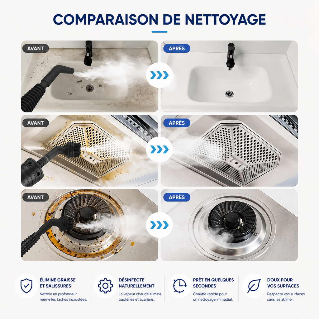 Nettoyeur vapeur main