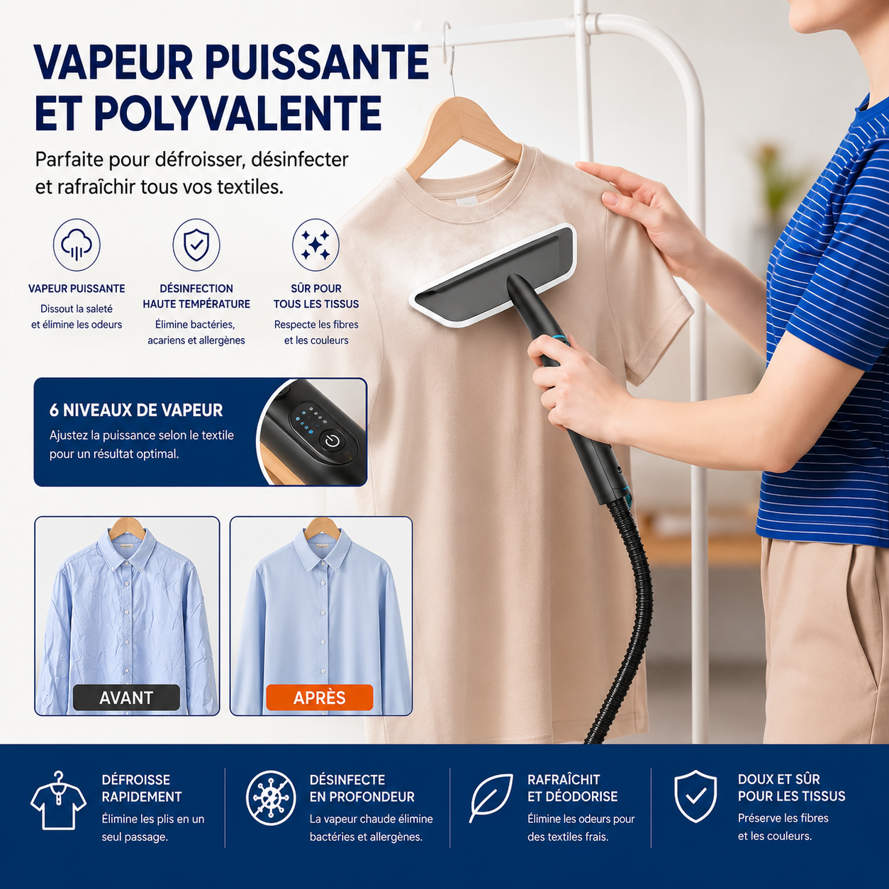 Nettoyeur vapeur canapé