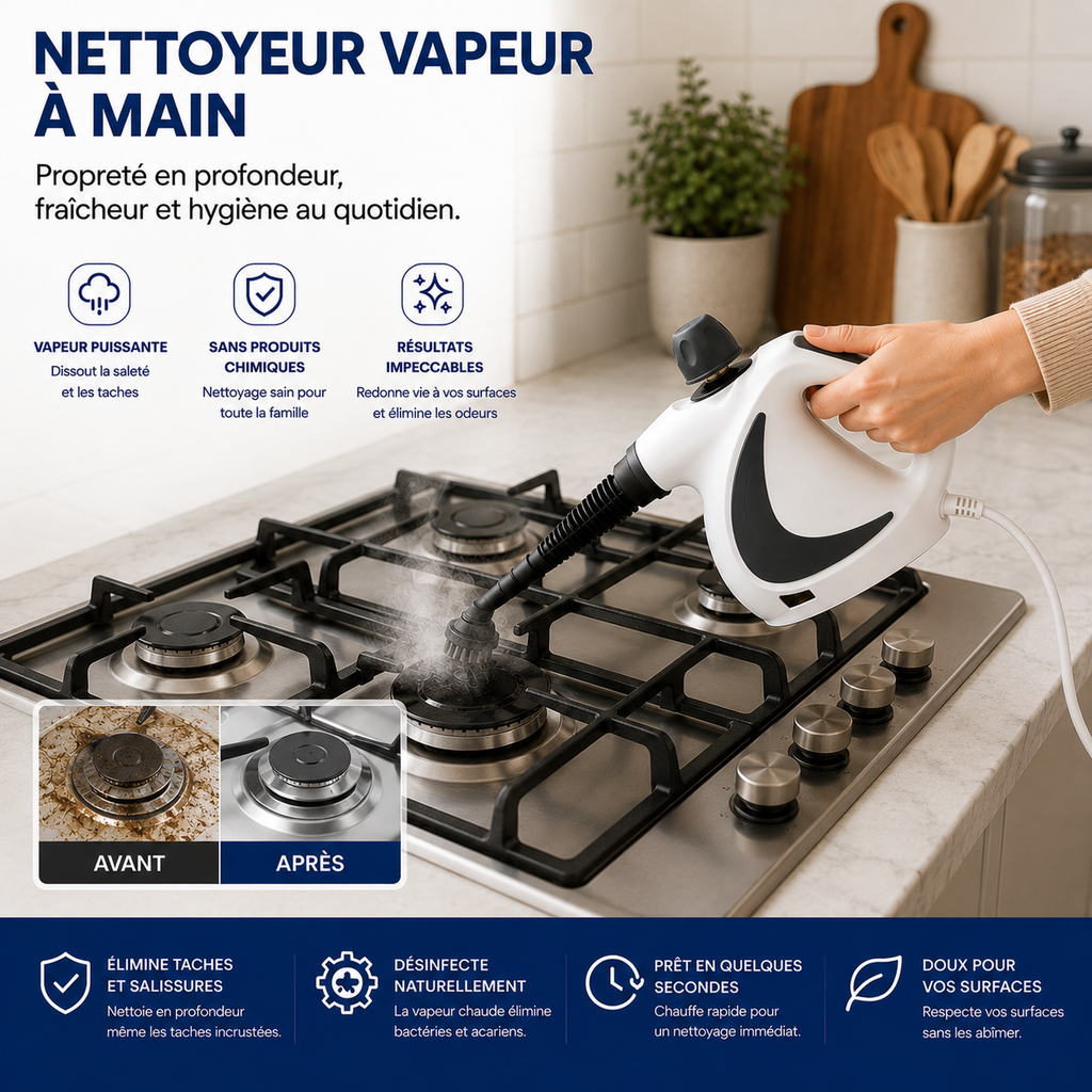 Nettoyeur vapeur main