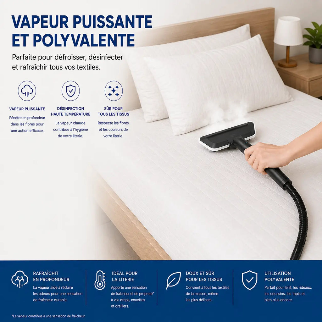 Nettoyeur vapeur canapé