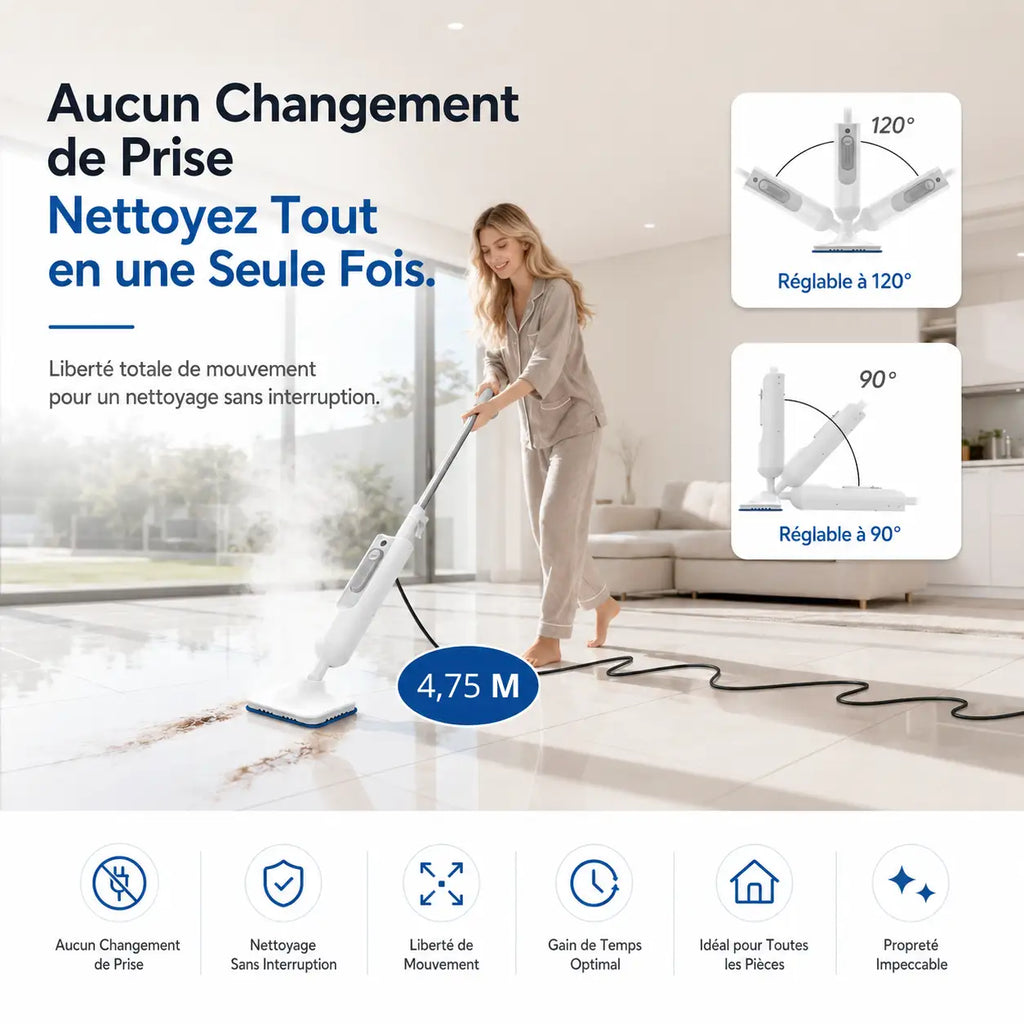 Nettoyeur vapeur sol