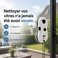 Robot Lave-Vitres Automatique – Nettoyage Sans Traces et Sans Effort