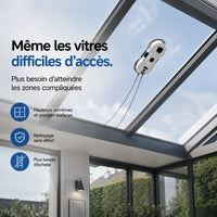 Robot Lave-Vitres Automatique – Nettoyage Sans Traces et Sans Effort